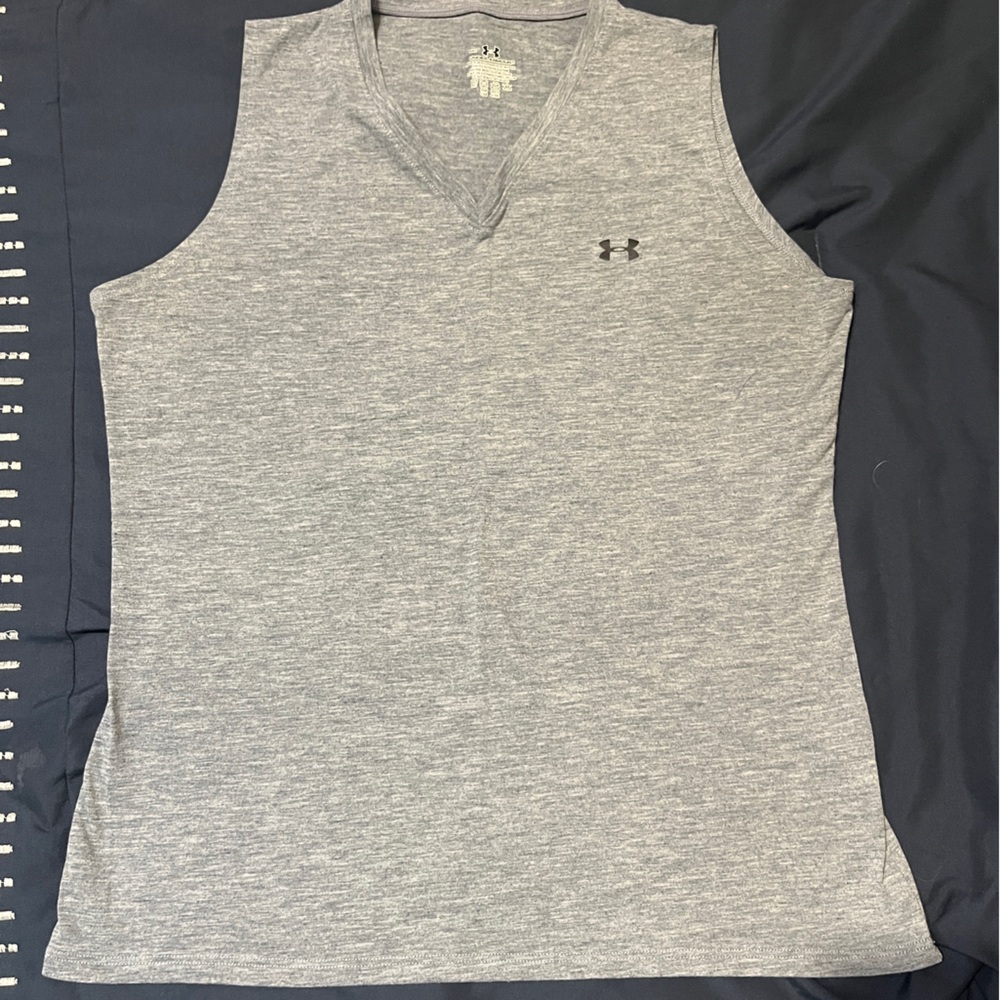 Women’s Under Armour Heather Gray Athletic Tank